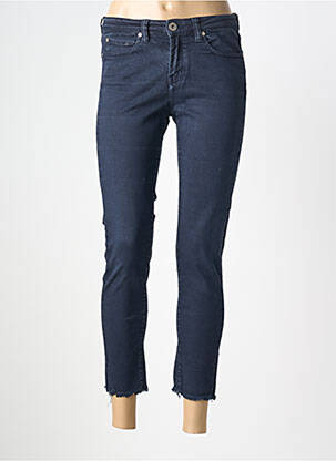 Pantalon 7/8 elasticitate mărime normală albastru DENIM STUDIO femeie