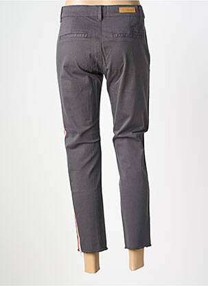 Pantalon 7/8 elasticitate mărime normală gri HAPPY femeie