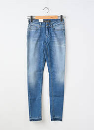 Blugi cu croială slim elasticitate mărime normală albastru SCOTCH & SODA femme