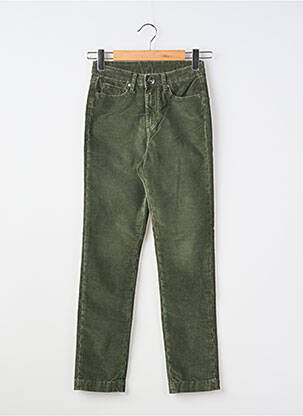 Pantalon slim elasticitate mărime normală verde DENIM STUDIO femeie