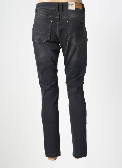 Blugi cu croială slim elasticitate mărime normală negru CREAM femme