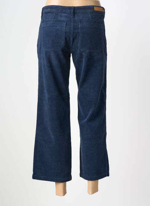 Pantalon 7/8 elasticitate mărime normală albastru HAPPY femme