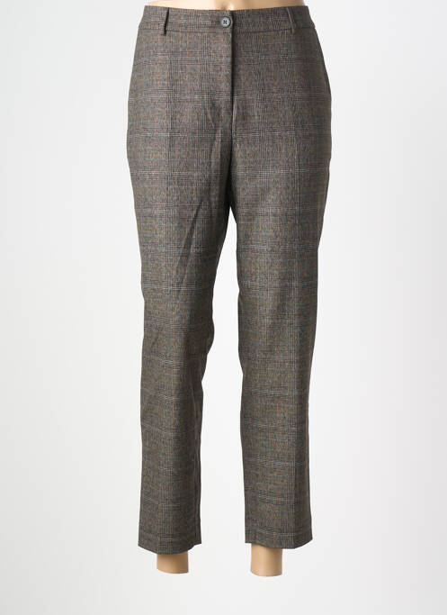 Pantalon 7/8 elasticitate mărime normală gri HANA SAN femme