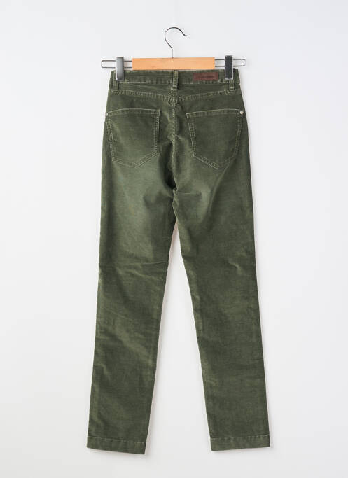 Pantalon slim elasticitate mărime normală verde DENIM STUDIO femme