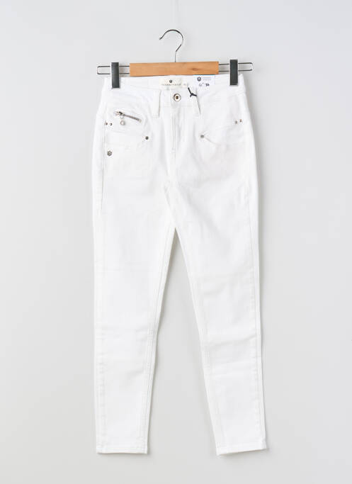 Pantalon slim elasticitate mărime normală alb FREEMAN T.PORTER femme