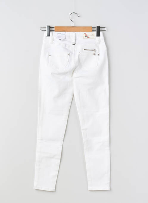 Pantalon slim elasticitate mărime normală alb FREEMAN T.PORTER femme