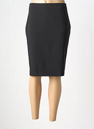 Fustă midi talie cu cleme negru RINASCIMENTO femme