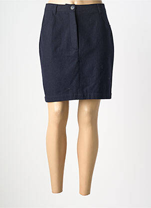 Fustă scurtă buzunare albastru AMERICAN VINTAGE femme