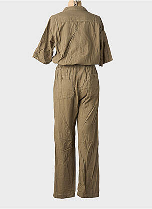 Salopetă-pantalon mâneci scurte mâneci scurte verde HARTFORD femeie