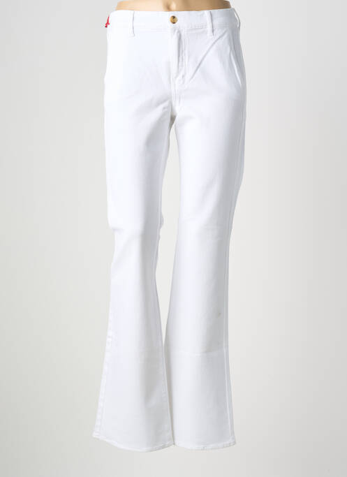Blugi bootcut mărime normală mărime normală alb HAPPY femme