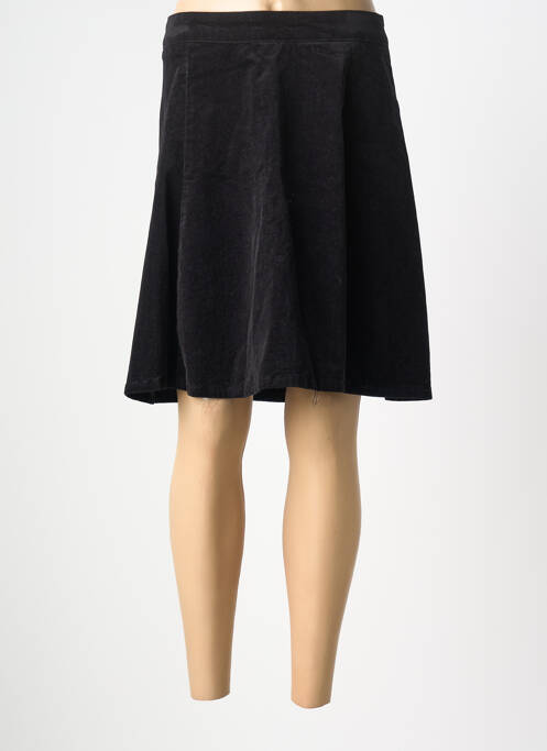 Fustă midi talie cu cleme negru FABIENNE CHAPOT femme