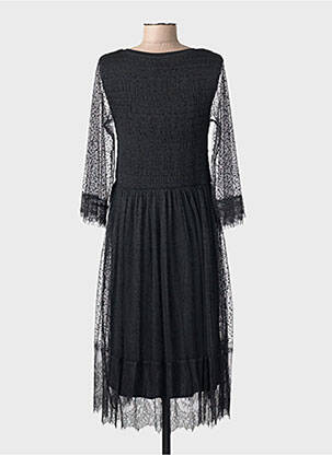 Rochie midi mâneci lungi mâneci lungi negru CREAM femeie