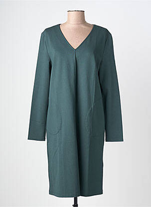 Rochie midi mâneci lungi mâneci lungi verde ZILCH femeie