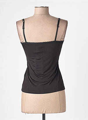 Top/caraco elasticitate negru CREAM femeie