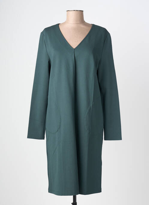 Rochie midi mâneci lungi mâneci lungi verde ZILCH femme