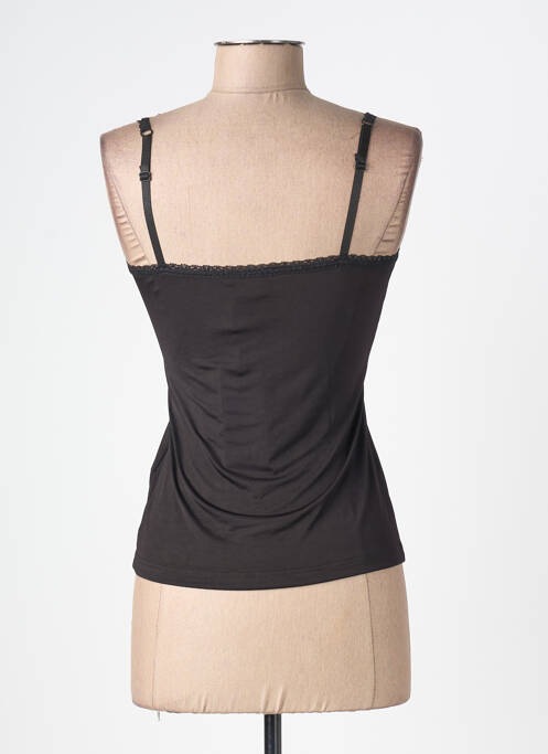 Top/caraco elasticitate negru CREAM femme