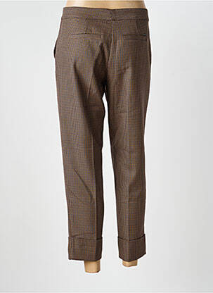Pantalon 7/8 talie cu cleme mărime normală maro LEE COOPER femeie