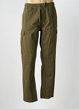 Pantalon cargo talie elastică mărime normală verde QUIKSILVER bărbat