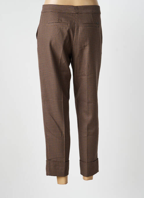 Pantalon 7/8 talie cu cleme mărime normală maro LEE COOPER femme