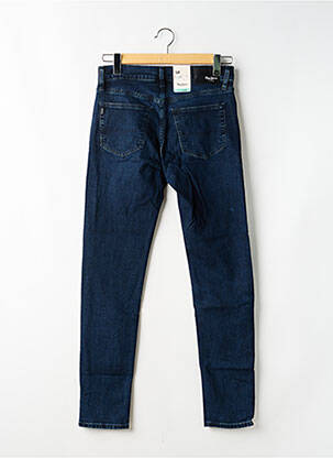 Blugi cu croială slim țesătură brută mărime normală albastru PEPE JEANS bărbat