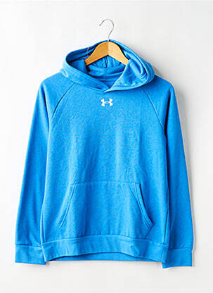 Hanorac cu glugă buzunare mâneci lungi albastru UNDER ARMOUR garcon