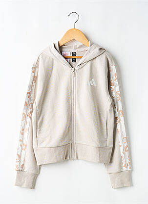 Jachete casual buzunare bej ADIDAS fille