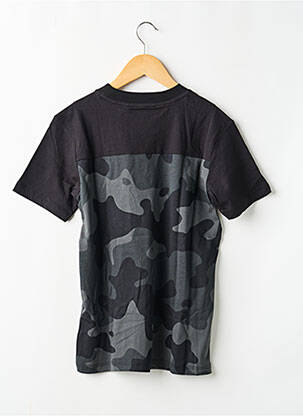 Tricou elasticitate mâneci scurte negru ADIDAS băiat