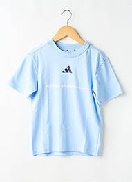 Tricou elasticitate mâneci scurte albastru ADIDAS garcon