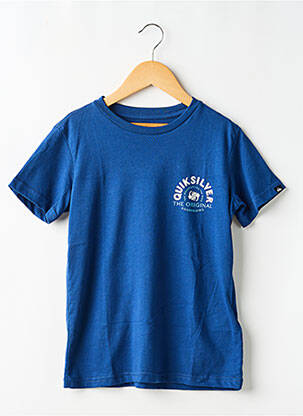 Tricou elasticitate mâneci scurte albastru QUIKSILVER garcon