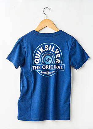 Tricou elasticitate mâneci scurte albastru QUIKSILVER băiat