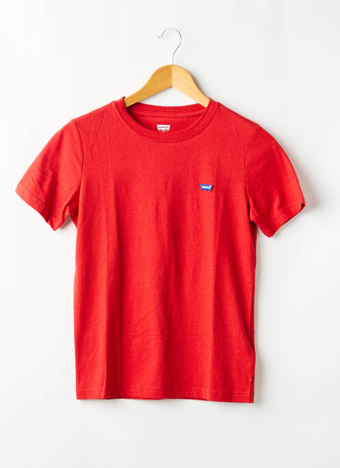 Tricou elasticitate mâneci scurte roșu LEVIS garcon