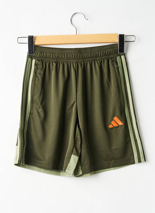 Bermudă talie elastică talie elastică verde ADIDAS garcon