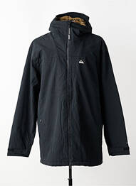 Parka fără călcare cu glugă negru QUIKSILVER homme