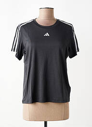 Tricou serigrafie mâneci scurte negru ADIDAS femme
