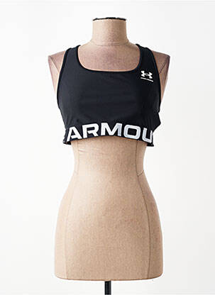 Top țesătură jersey fără mâneci negru UNDER ARMOUR femeie