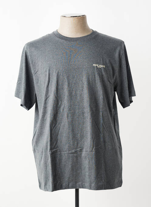 Tricou elasticitate mâneci scurte gri PEPE JEANS homme