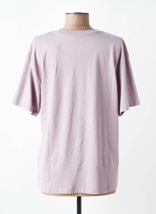 Tricou croială dreaptă mâneci scurte violet ROXY femme