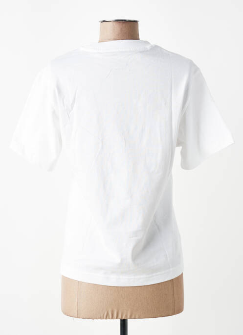 Tricou elasticitate mâneci scurte alb ADIDAS femme