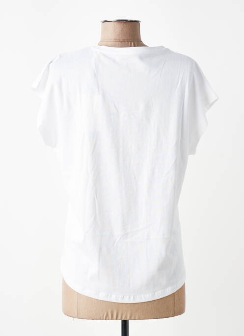 Tricou imprimeu fantezie mâneci scurte alb PEPE JEANS femme