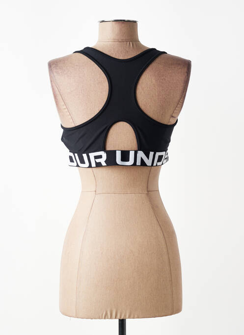 Top țesătură jersey fără mâneci negru UNDER ARMOUR femme