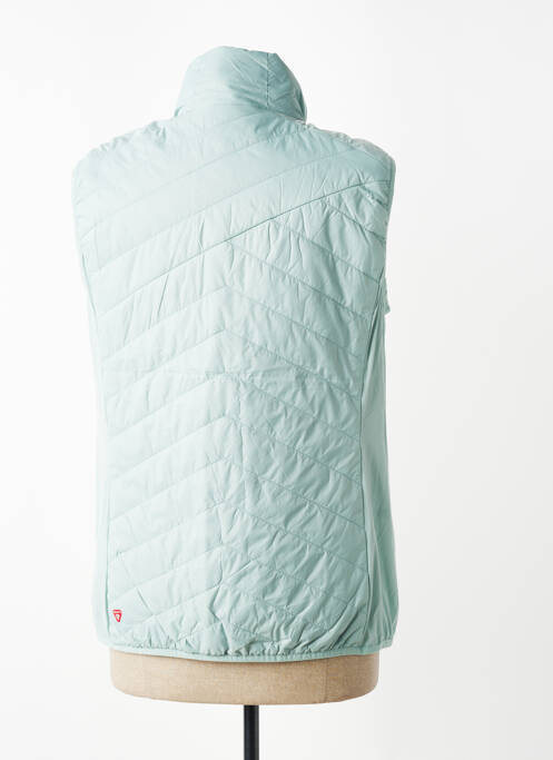 Geacă matlasată buzunare fără glugă verde PRIMALOFT femme