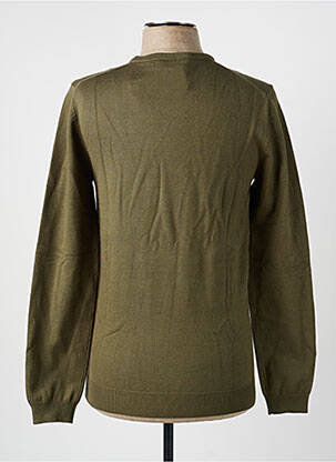 Pulover guler rotund mâneci lungi verde LEE COOPER bărbat