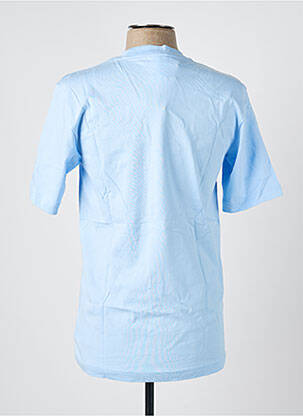 Tricou broderie mâneci scurte albastru ADIDAS bărbat