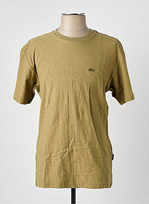 Tricou croială dreaptă mâneci scurte verde închis QUIKSILVER bărbat