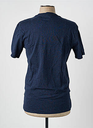 Tricou broderie mâneci scurte albastru QUIKSILVER bărbat