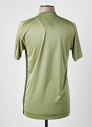 Tricou croială cambrată mâneci scurte verde ADIDAS bărbat