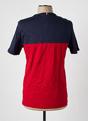 Tricou broderie mâneci scurte albastru LE COQ SPORTIF bărbat