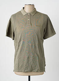 Polo croială cambrată mâneci scurte verde PEPE JEANS homme