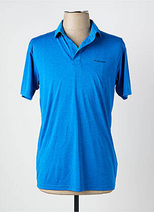 Polo croială cambrată mâneci scurte albastru deschis ASTORE homme