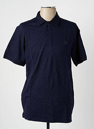 Polo croială dreaptă mâneci scurte albastru OXBOW homme